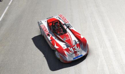 Spec Racer Sim Stickers wayne