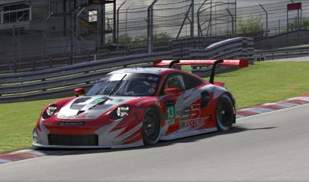 Porsche 911 RSR simstickers