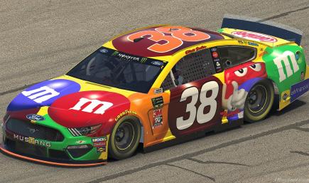 2005 Elliott Sadler M&Ms with custom number by Ben Horton