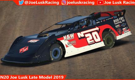 #N20 Joe Lusk Late Model NO NUMBER
