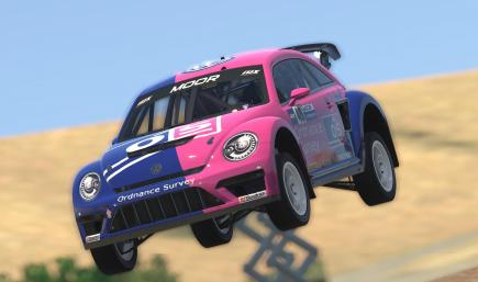 Ordnance Survey VW Beetle GRC [1999 British Rally Championship Mitsubishi Lancer Evolution]