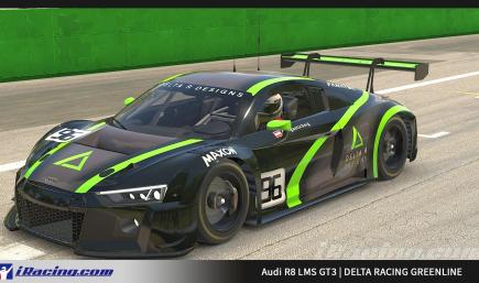Audi R8 LMS GT3 | DELTA Racing Greenline