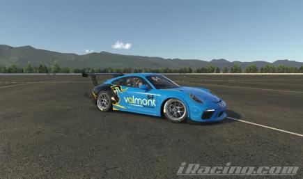 Porsche 911 Cup Valmont BLUE