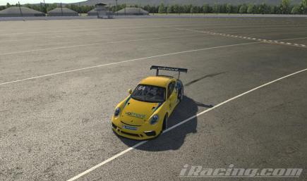 Porsche 911 Cup Valmont YELLOW