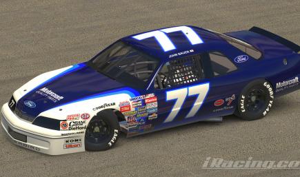 #77 Brooks Racing IMSA Thunderbird GTO (custom number)