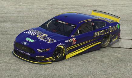 Hayden Ruffin Royal Purple Car