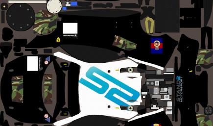 Ferrari 488 GT3 Combat 95