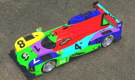 Dallara P217 Colors by Clyde Coman - Trading Paints
