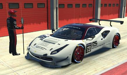 Ferrari 488 GTE :: 2021 Racing Streamers Team