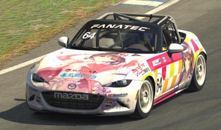 MX-5 ND Saenai Heroine No Sodate-Kata Fine with RFC [Super Taikyu Itasha]