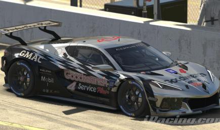 Gm Goodwrench Service Plus Corvette C8R 2001 throwback