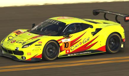 Ferrari LeMansアイテム 2021 Asian Le Mans Series #57 Car Guy/Kessel Racing Replica