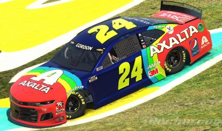 Jeff Gordon 2015 Axalta Throwback