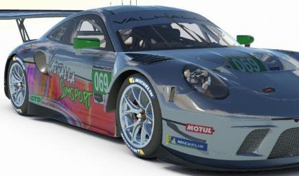 Valhalla Simsports Porsche 911 GT3 R