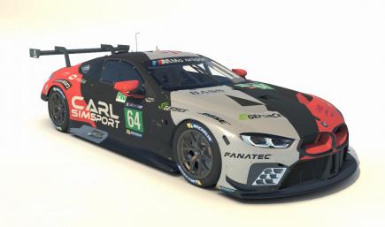 CARL Simsport M8 GTE Salmon