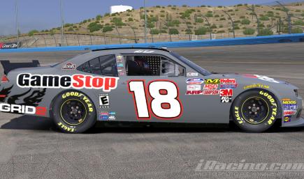 Nascar Xfinity Matt Kenseth #18 Grid 2 Gamestop by Jordan Bouillez