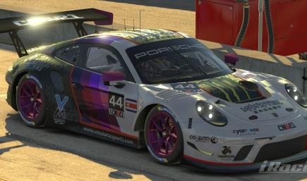 Porsche 911 GT3R CNAV21 Purple