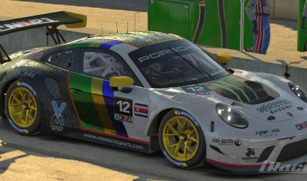 Porsche 911 GT3R CNAV21 Senna