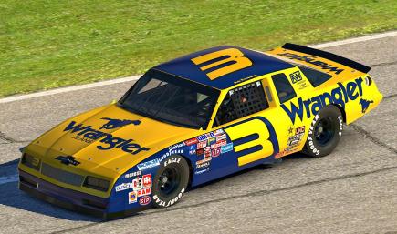 1984 Dale Earnhardt Wrangler Monte Carlo [Daytona 500] by Michael