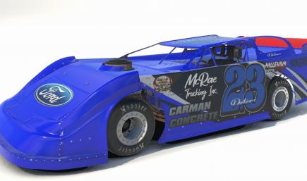 Dirt Late Model chris peters 23