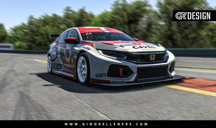 Idemitsu Motion Honda Civic Type R by Gino Kelleners - Trading Paints
