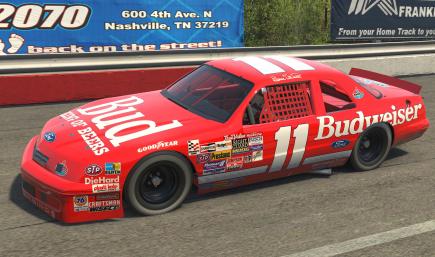 NASCAR ボディー FORD T-BIRD Ford Thunderbird Nascar Race Car Up For Auction