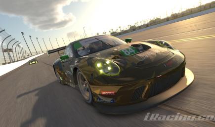 2022 Lead Paw Racing 24 Hours of Dayona 911 GT3R (IMSA Numbers)