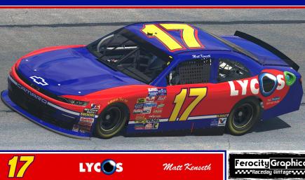 1998 #17 Matt Kenseth Lycos.com First Win Chevy Busch Series by