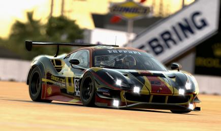 Ferrari 488 GT3 EVO 2021 Demon Red