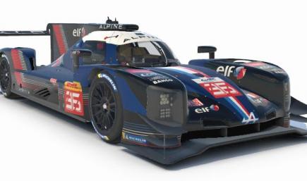 Alpine A480 Livery 2022 (CUSTOM NUMBERS)