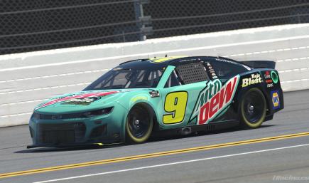 Chase Elliott Mountain Dew Baja Blast Concept by Ryan Pistana