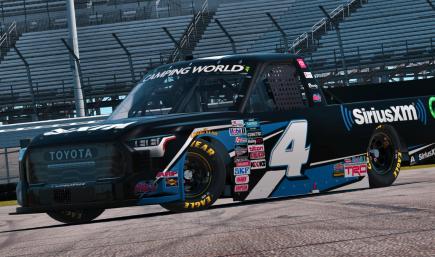 2020 Raphaël Lessard/Kyle Busch Motorsports #4 SiriusXM Tundra TRD Pro 