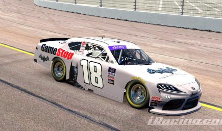 Matt Kenseth 2013 Gamestop/Batman Arkham Origins With Number