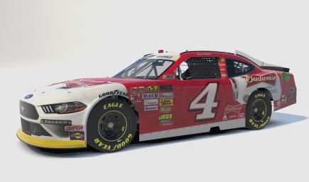 ナスカー NASCAR Budweiser #29 ボンネットディスプレイ ナスカー NASCAR Budweiser #29 ボンネットディスプレイ ナスカー