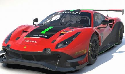 Ferrari 488 GT3 2020 Rinaldi Racing Livery by Bryan D