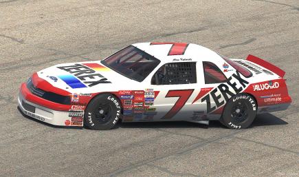 1988 Alan Kulwicki #7 Zerex (Phoenix) by Jeffrey Stanton - Trading