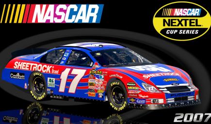 17 Matt Kenseth 2007 USG Sheetrock Ford Fusion by Christian Budd