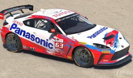 Panasonic Toyota Racing - GR86 by John Rubino - Trading Paints