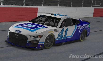 #41 Ryan Preece 2023 Throwback Concept With Number