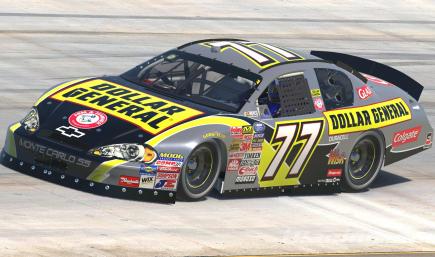 2007 Bobby Labonte #77 Dollar General Chevy Monte Carlo