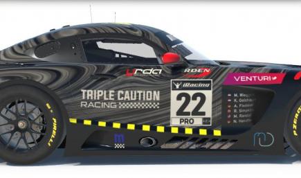 Triple Caution Racing x GeeSTAX Red - 2023 Endurance