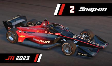 2023 Josef Newgarden #2 Snap-On Dallara IR18 with Custom Number by