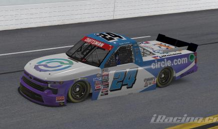 #24 Rajah Caruth 2023 Circle Truck Concept
