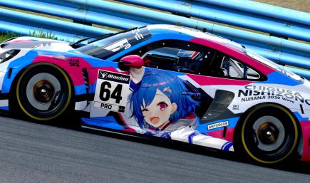 NIJISANJI - Nishizono Chigusa (Porsche 992 GT3 R - GT Sprint ver