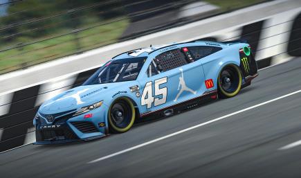 CUSTOM# Tyler Reddick Jordan Blue Jumpman Camry by Landon Milz