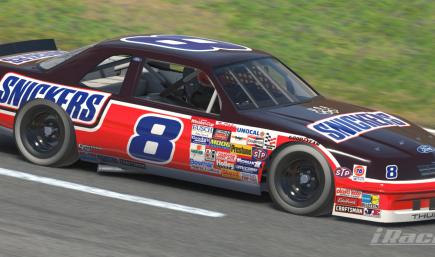 1992 #8 Dick Trickle Snickers Ford - Winston Cup by William Goshen