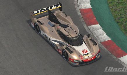 Porsche 963 #38 Hertz Team Jota 24h Le Mans 2023 version by Xudong