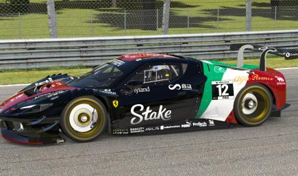 Ferrari 296 GT3 Alfa Romeo Monza Edition