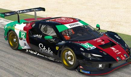 Ferrari 296 IMSA Alfa Romeo Monza Edition