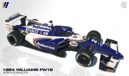 1994 Williams FW16 for SF23 by Paul R Chaloner - Trading Paints